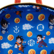 Mochila Trio Dragon Ball Z Loungefly 31cm